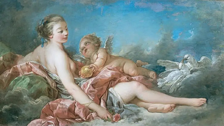 Venus and Cupid - François Boucher