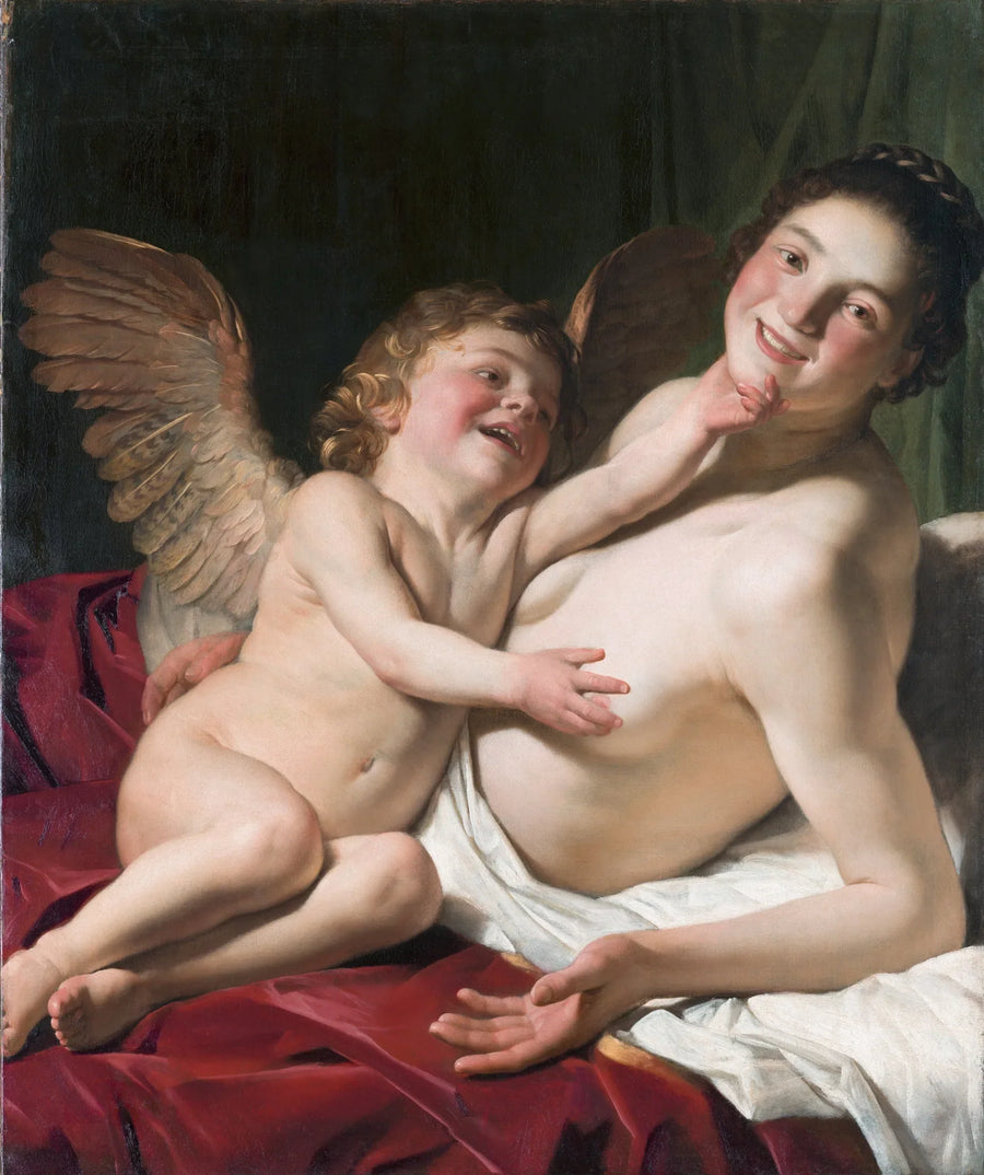 Venus and Cupid - Gerrit van Honthorst