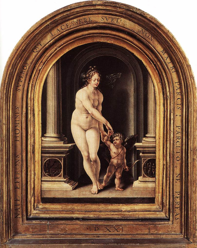 Venus and Cupid - Jan Gossaert