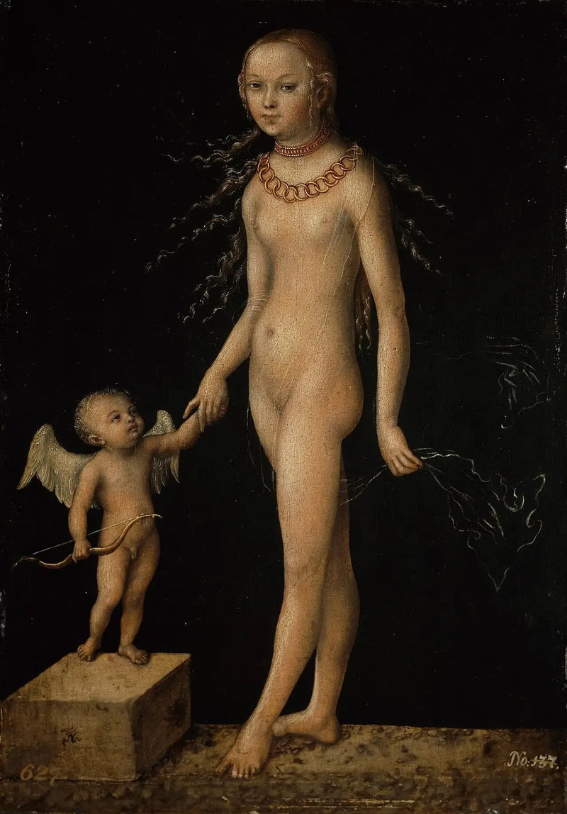 Venus and Cupid - Lucas Cranach the Elder