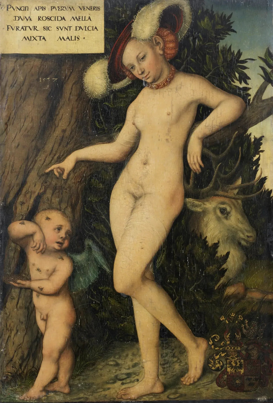 Venus and Cupid - Lucas Cranach the Elder