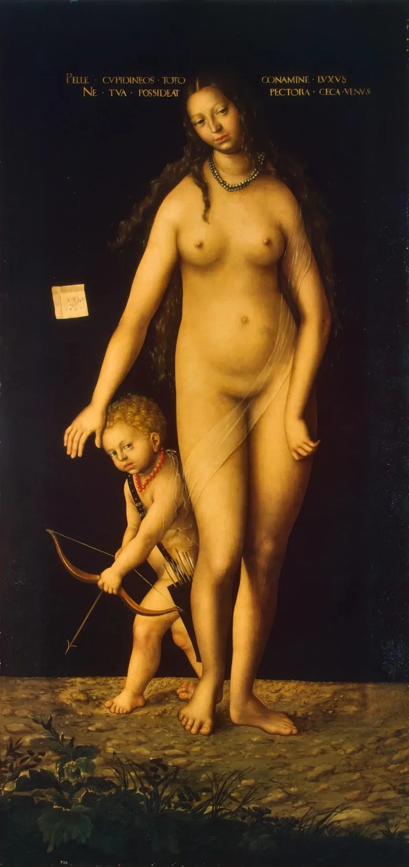 Venus and Cupid - Lucas Cranach the Elder