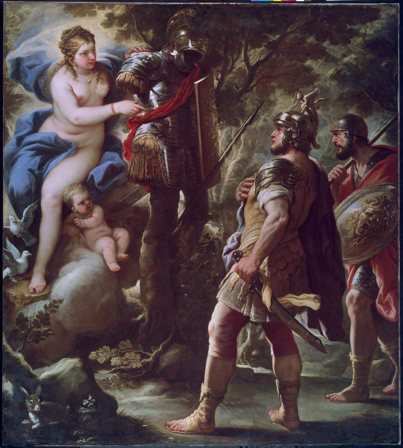 Venus and Aeneas - Luca Giordano