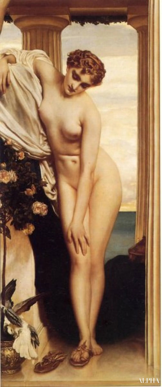 'Venus undressing for the bath - Frederic Leighton Reproductions of paintings in oil paint'