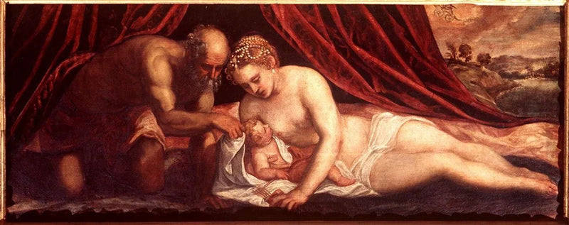 Venus, Vulcan and Cupid - Jacopo Tintoretto