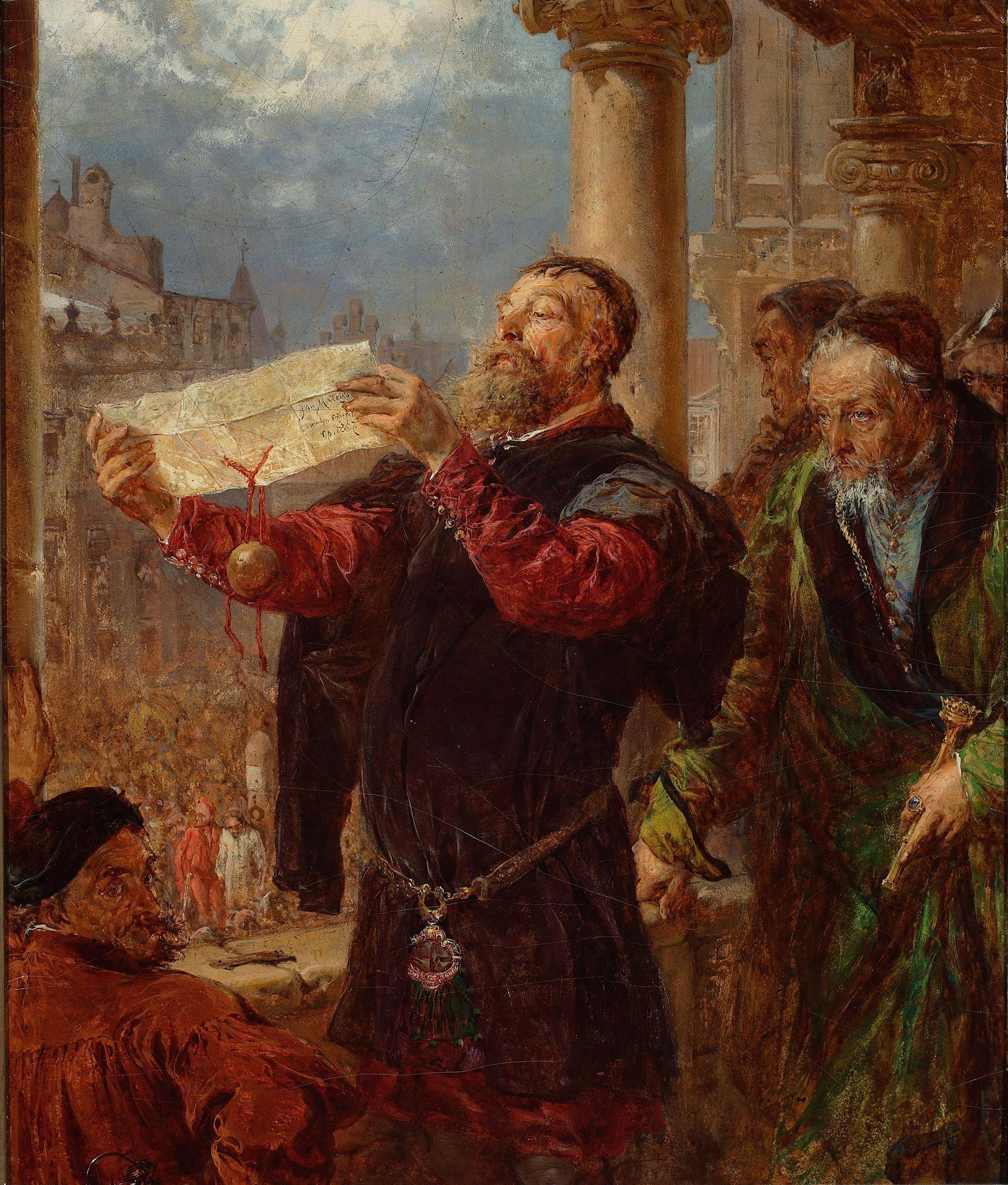 Verdict on Matejko. - Jan Matejko