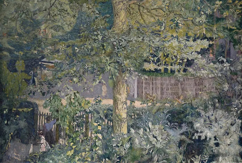 Verdure (Foliage. Oak and fruit seller) - Édouard Vuillard