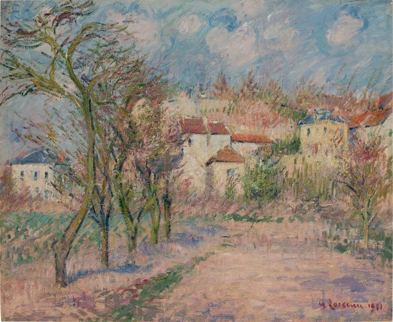Orchard in Hérouville (Seine-et-Oise) - Gustave Loiseau