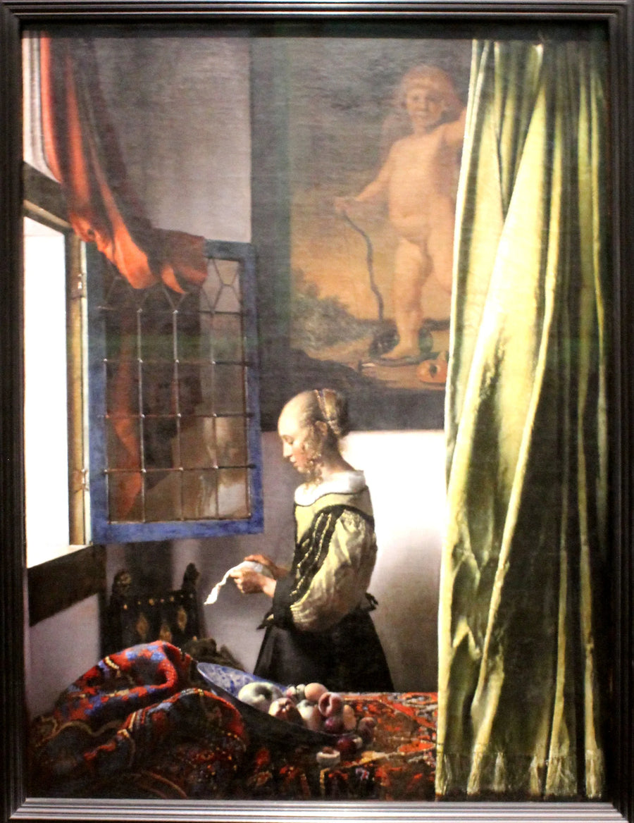 The Reader at the Window - Johannes Vermeer