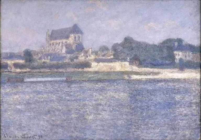 Vernon, sun W1386 - Claude Monet