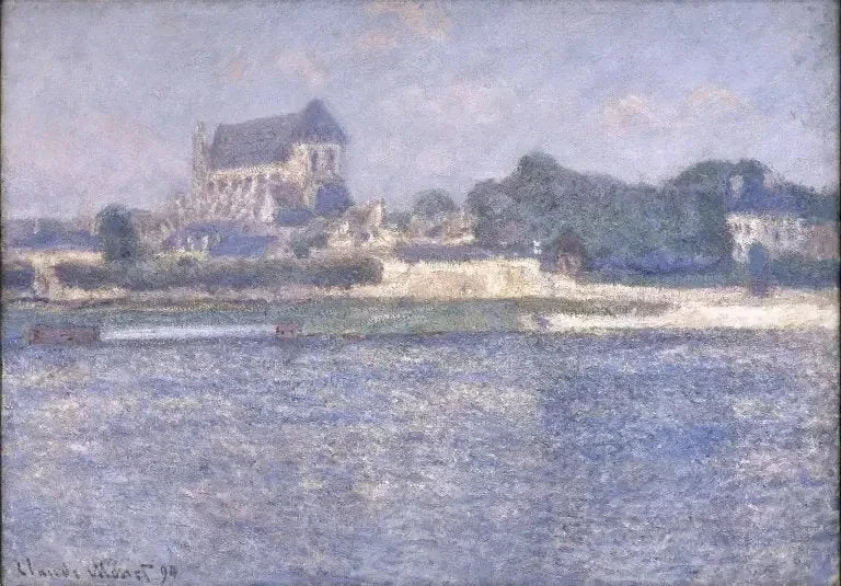 Vernon, sun W1386 - Claude Monet
