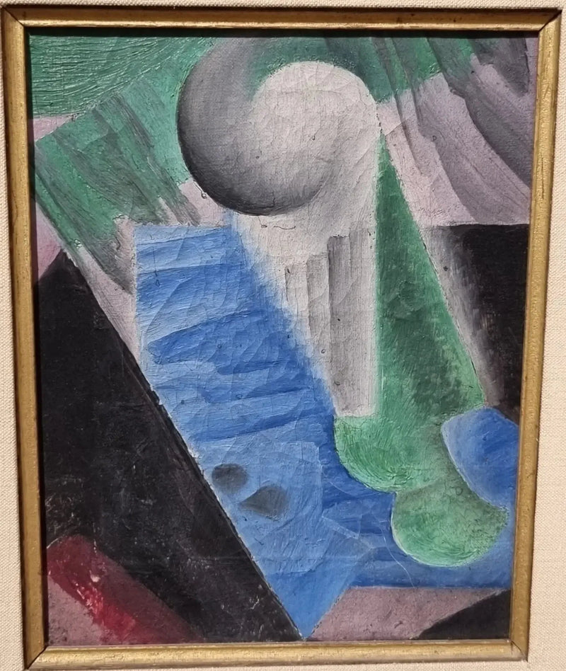 Beer glass and playing card - Juan Gris