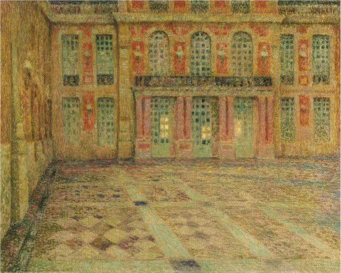Versailles: Cour d'Honneur - Henri Le Sidaner