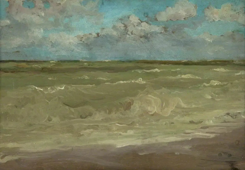Green and Silver: The Grand Sea - James Abbott McNeill Whistler
