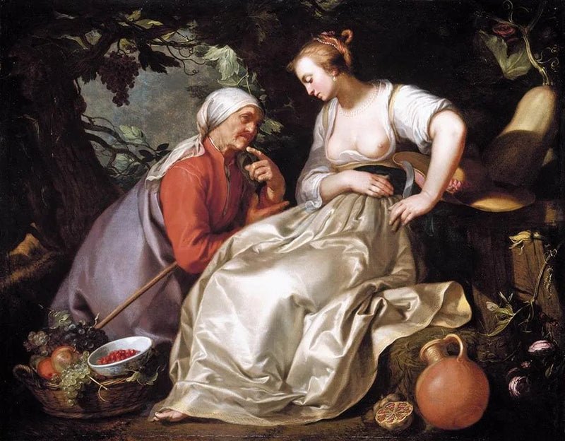Vertumnus and Pomona - Abraham Bloemaert