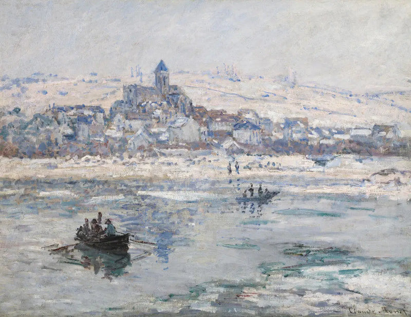 Vétheuil in Winter - Claude Monet