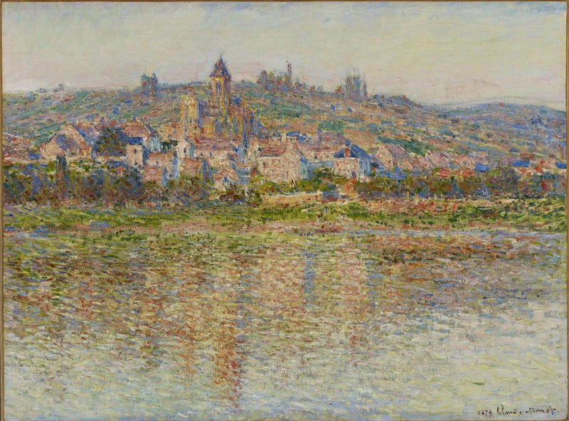 Vétheuil in summer W534 - Claude Monet