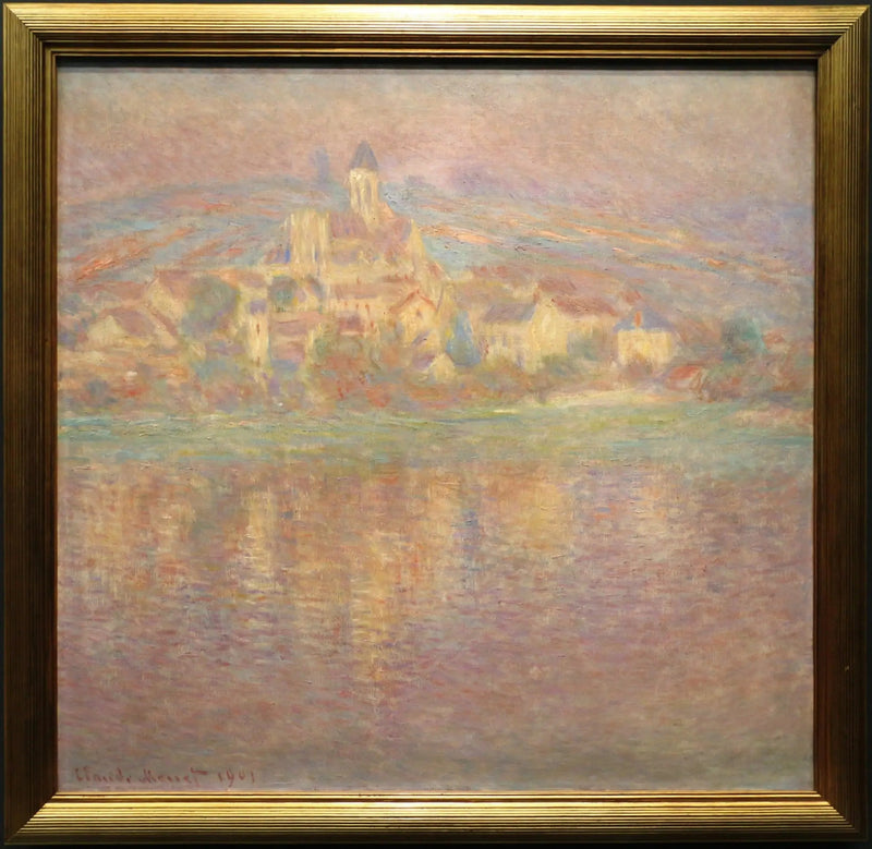 Vétheuil, Sunset - Claude Monet