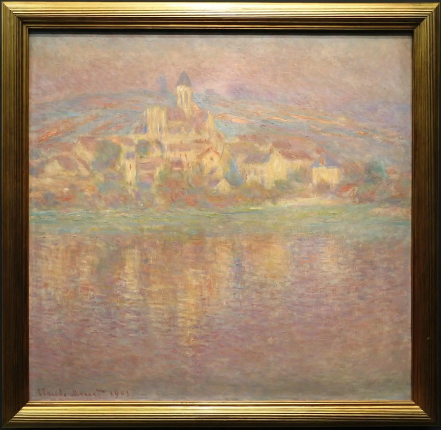 Vétheuil, Sunset - Claude Monet