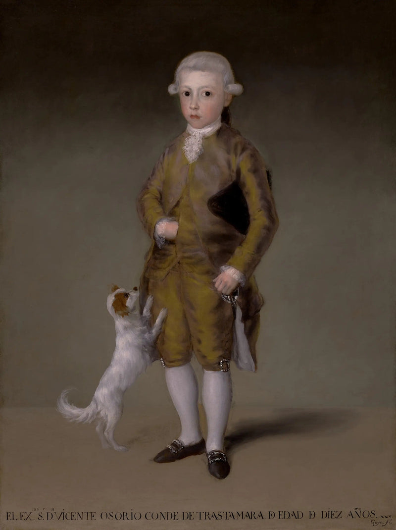 Vicente Osorio de Moscoso, Count of Trastamara - Francisco de Goya
