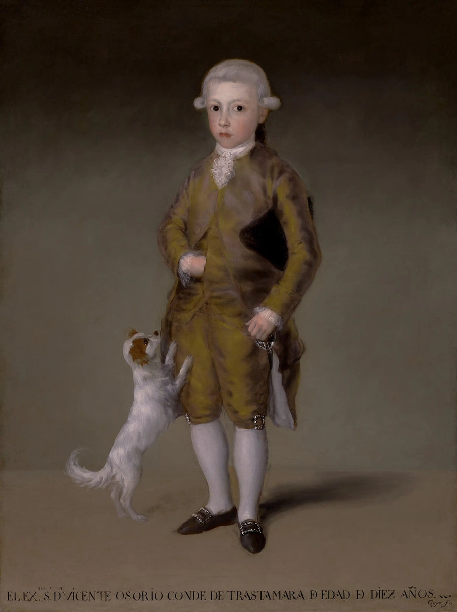 Vicente Osorio de Moscoso, Count of Trastamara - Francisco de Goya