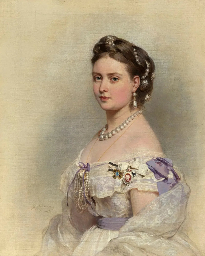 Victoria, Princess Royal, Crown Princess of Prussia (1840-1901) - Franz Xaver Winterhalter