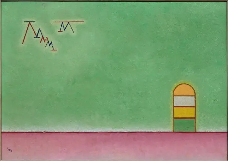 Green Empty - Vassily Kandinsky