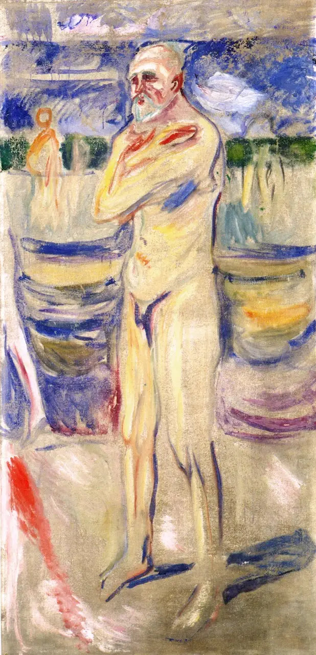 Old Age - Edvard Munch