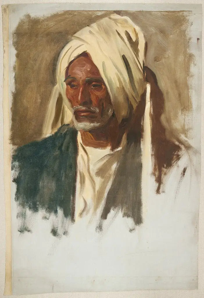 Old Man with a White Beard - John Singer Sargent