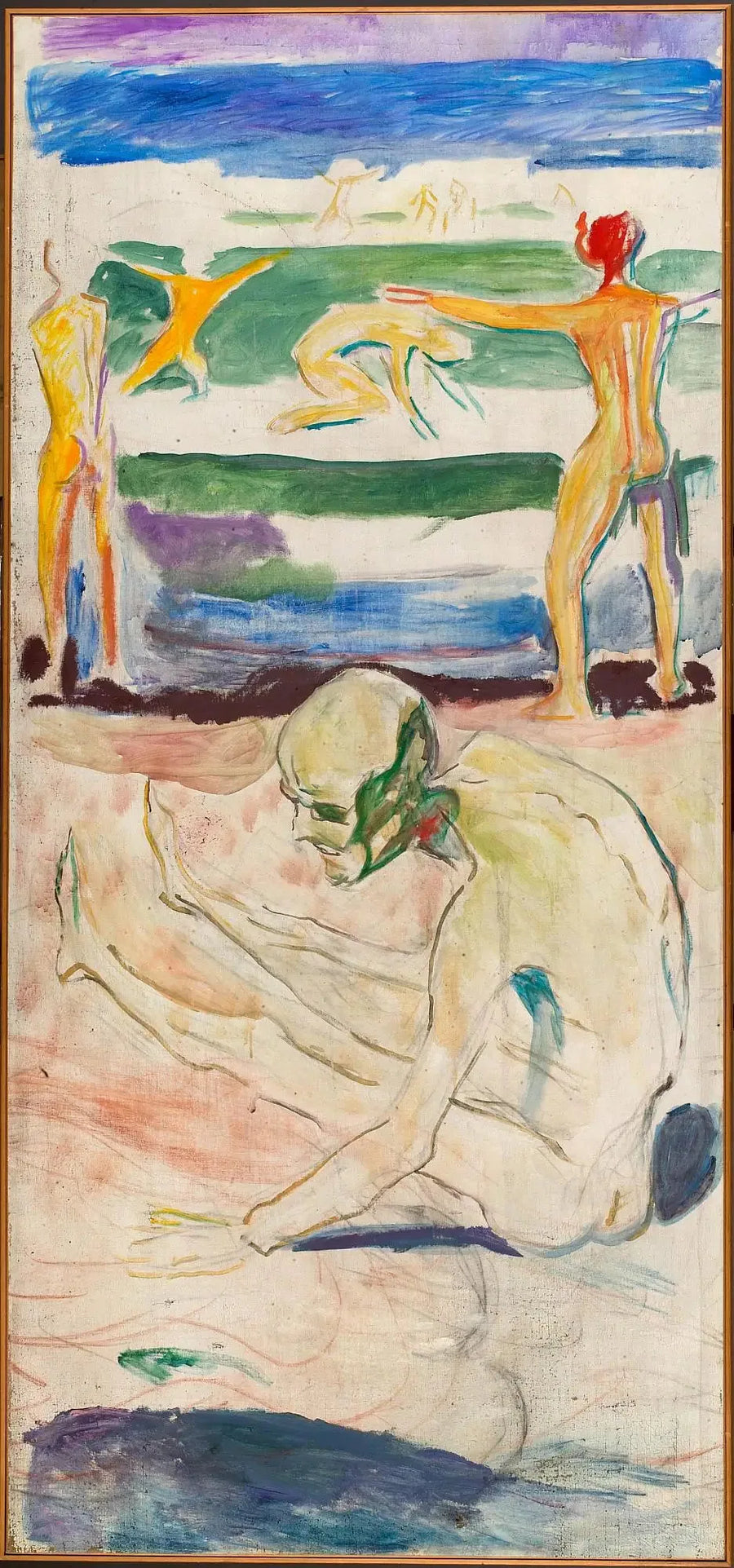 Old Man - Edvard Munch