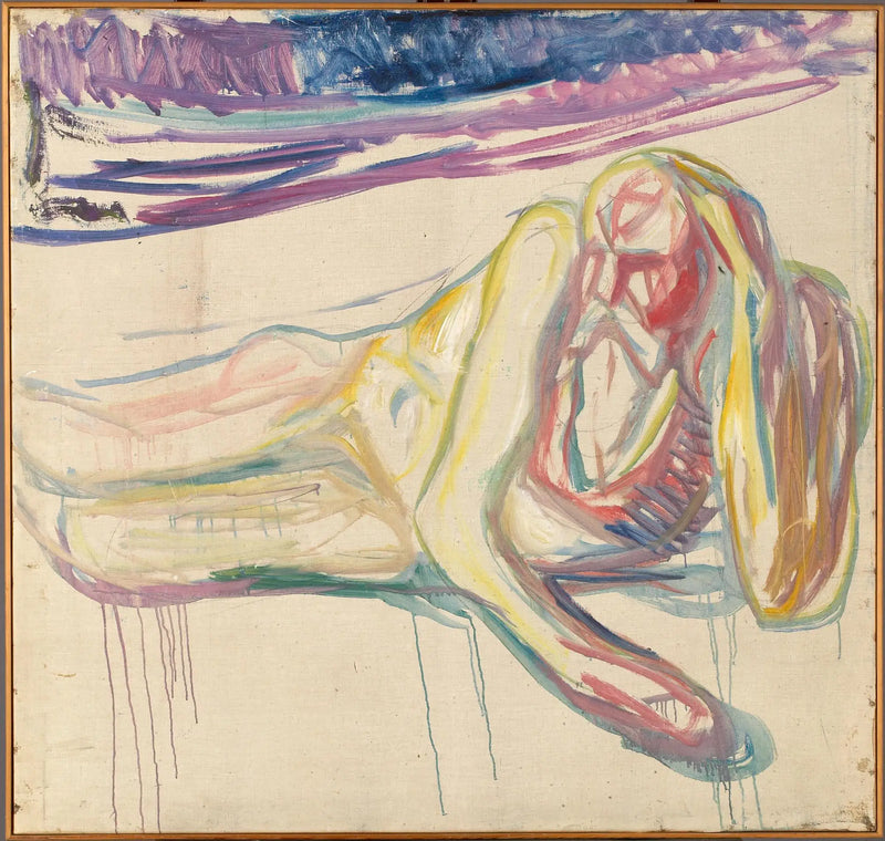 Old Man - Edvard Munch