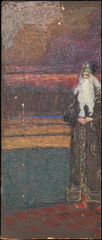 Bearded Old Man - Vassily Kandinsky