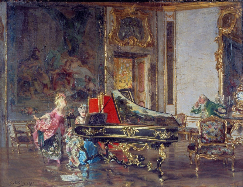 Old Song (I) - Giovanni Boldini