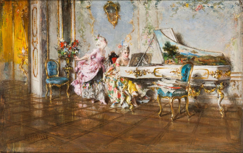 Old Song (II) - Giovanni Boldini