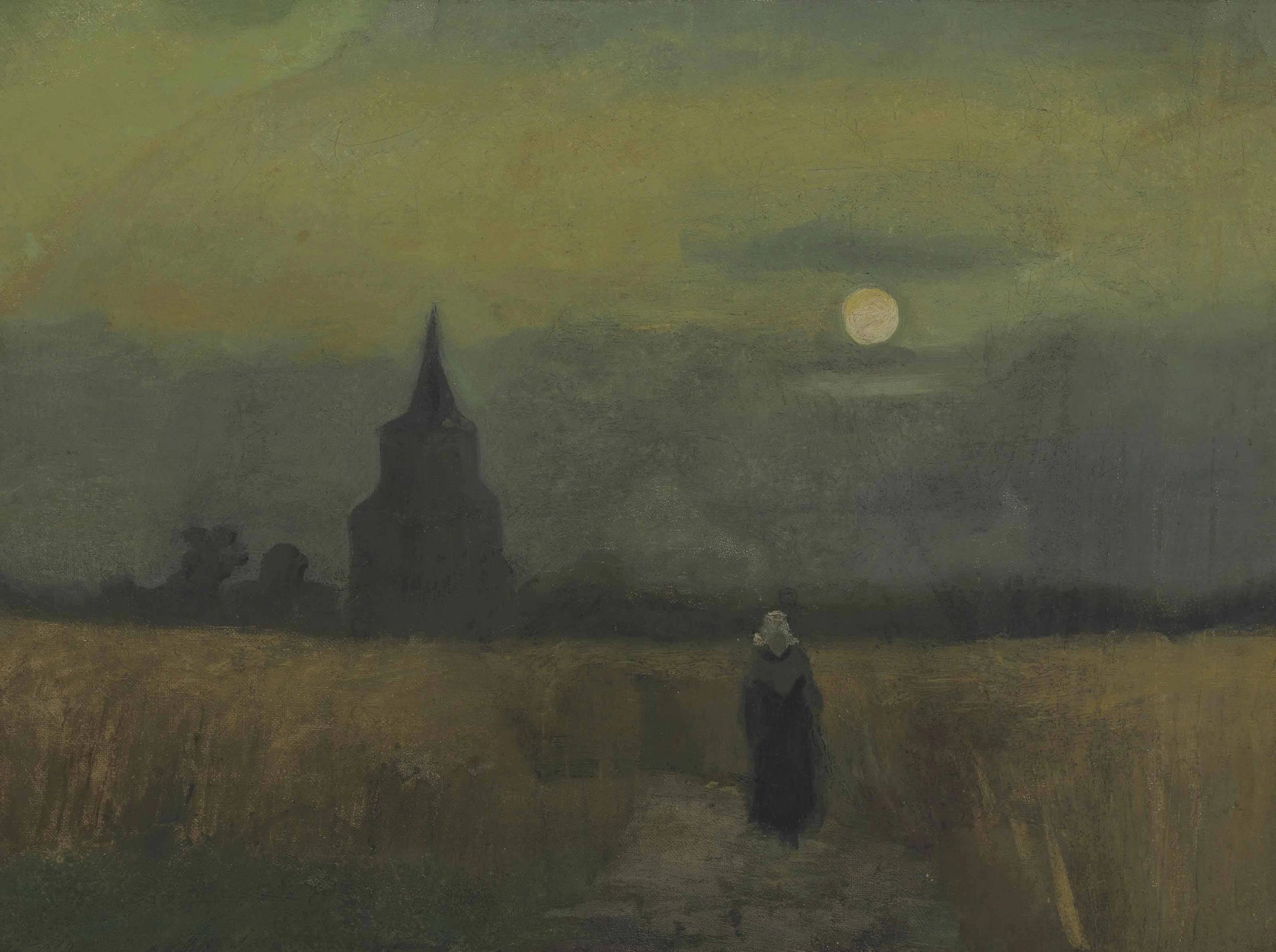 La Vieille Tour dans les champs F40 JH507 — Vincent van Gogh
