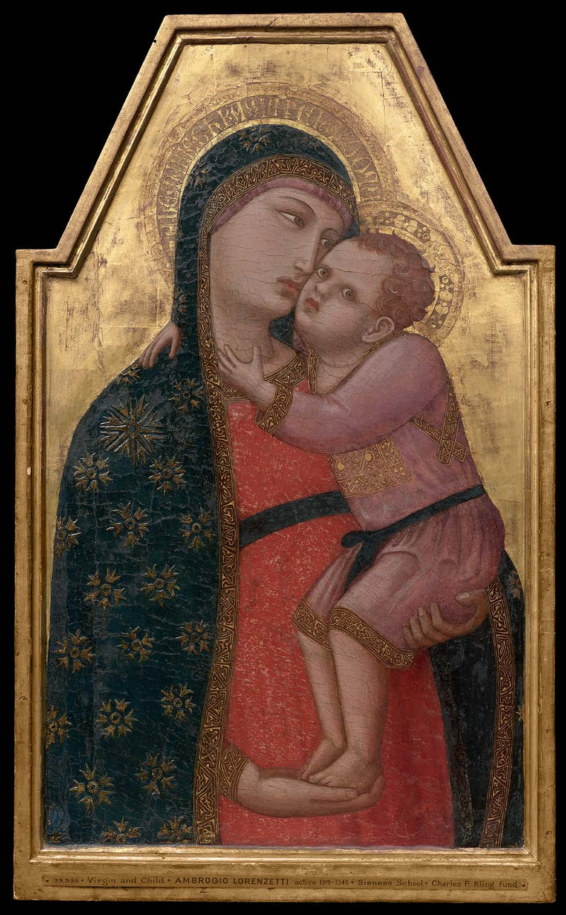 Virgin and Child - Ambrogio Lorenzetti