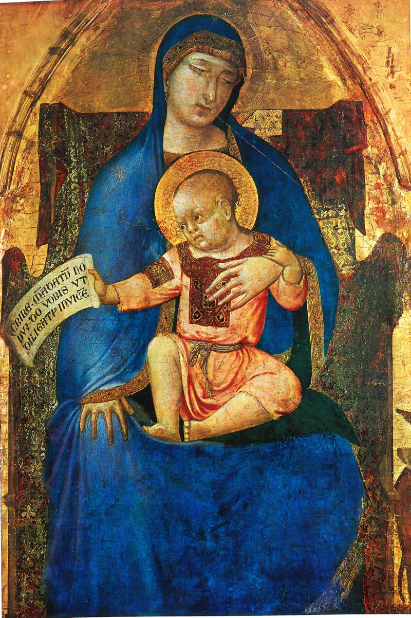 Virgin and Child - Ambrogio Lorenzetti