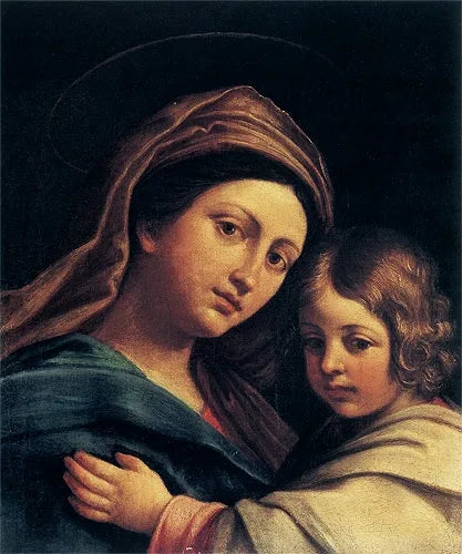 Virgin and Child - Annibale Carracci