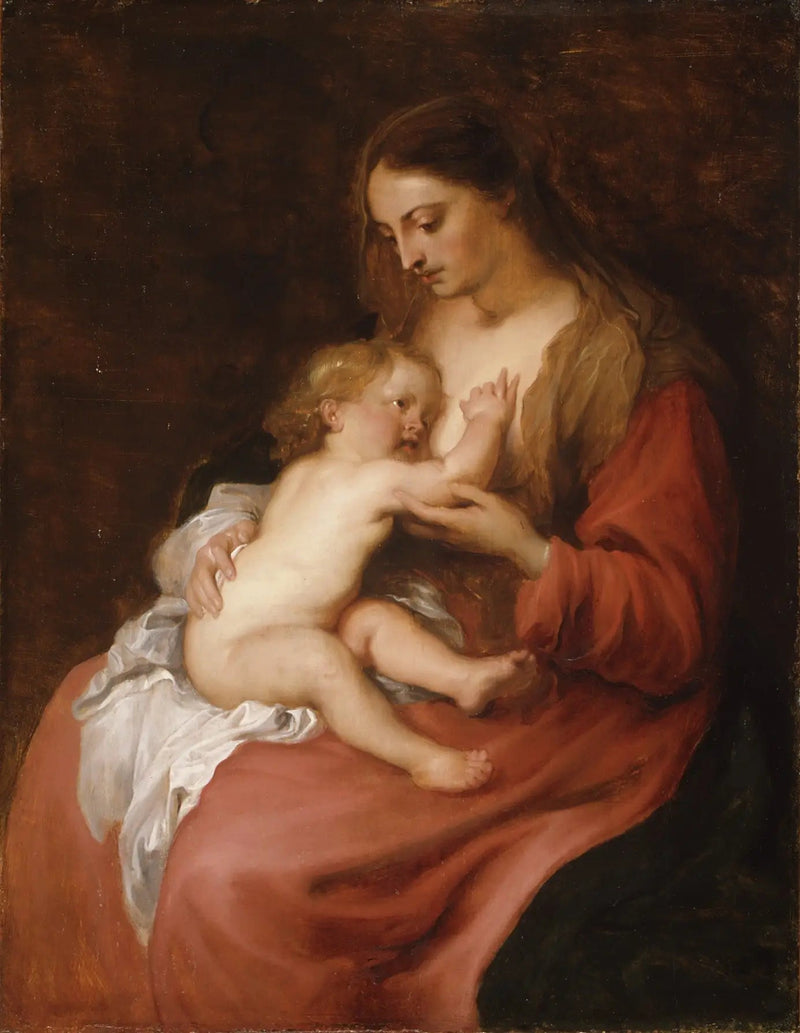 Virgin and Child - Antoine van Dyck