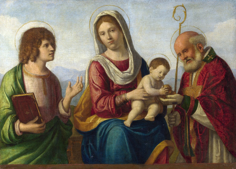 Virgin and Child with Saints - Cima da Conegliano