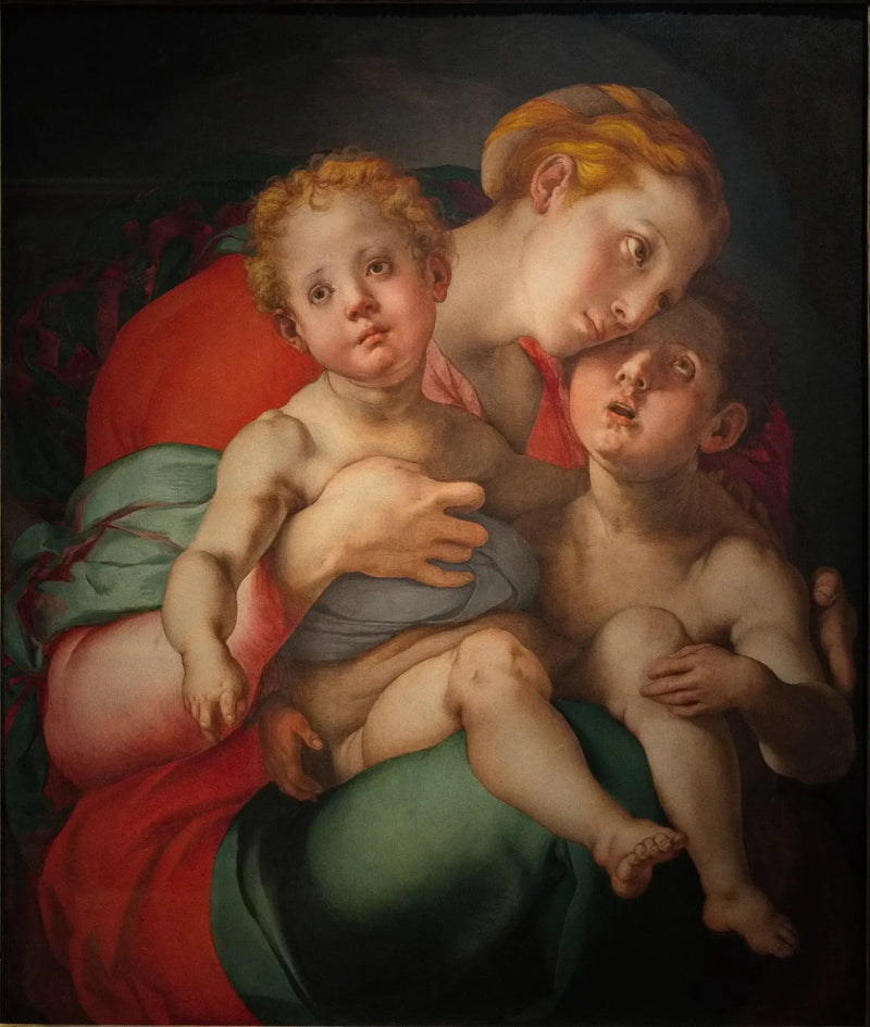 Virgin and Child with the Little Saint John - Pontormo