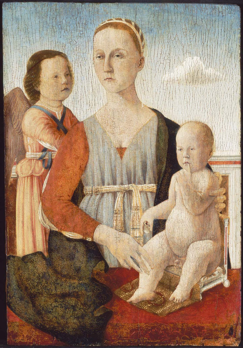 Virgin and Child with an Angel - Luca Signorelli