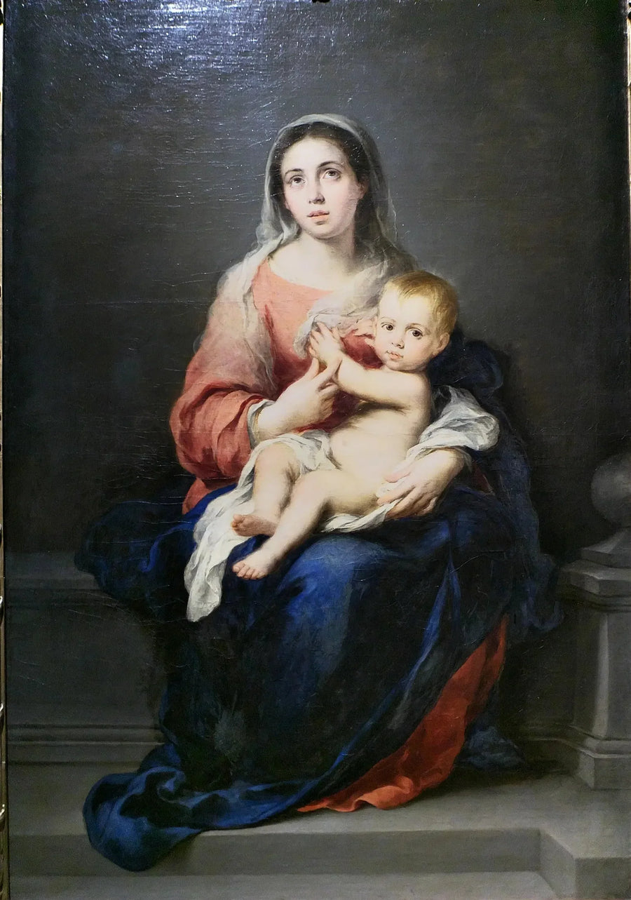 Virgin and Child - Bartolomé Esteban Murillo