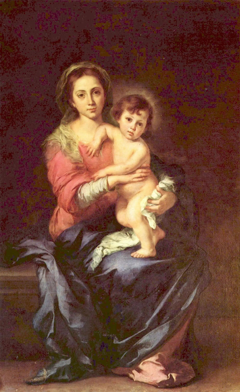 Virgin and Child - Bartolomé Esteban Murillo