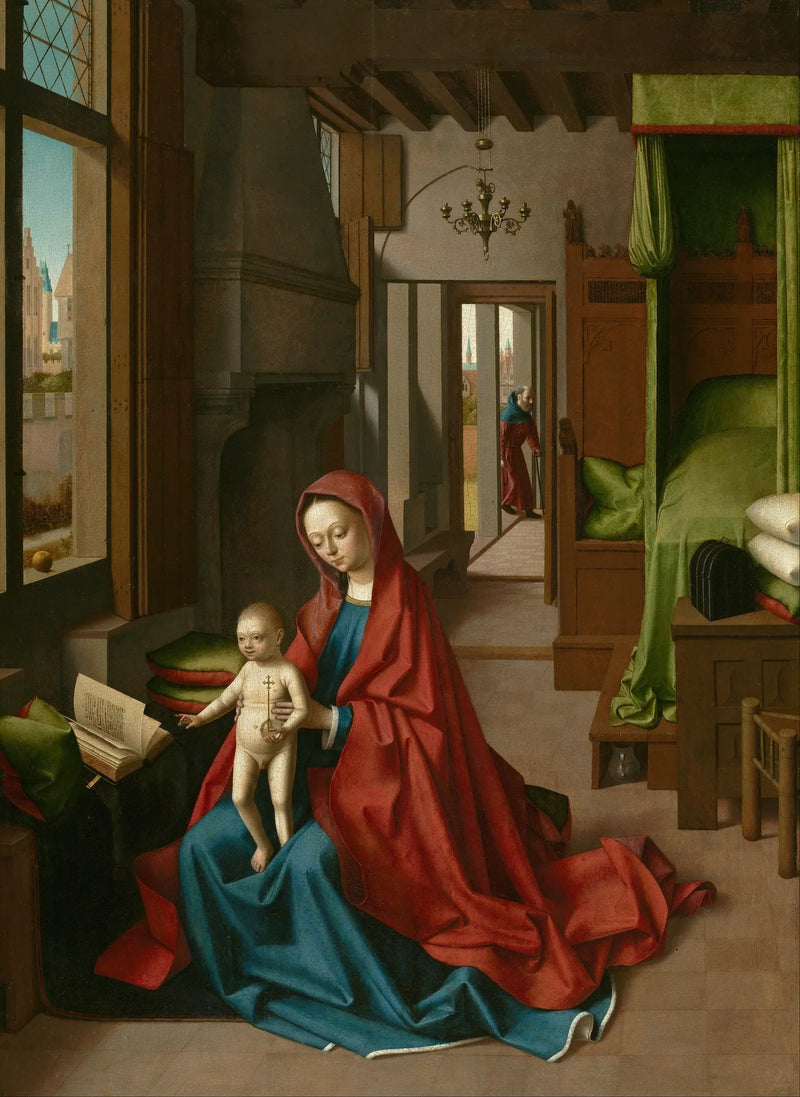 Virgin and Child in a Domestic Interior - Petrus Christus
