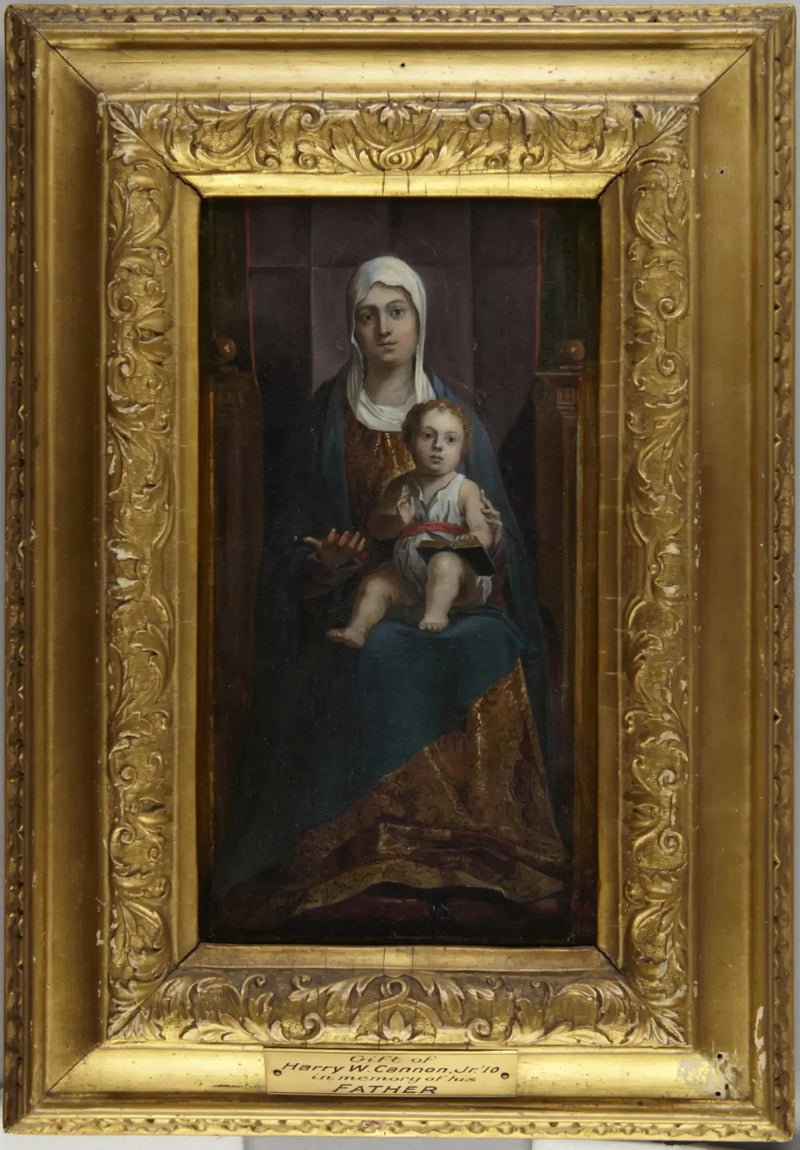 Virgin and Child - David Teniers the Younger