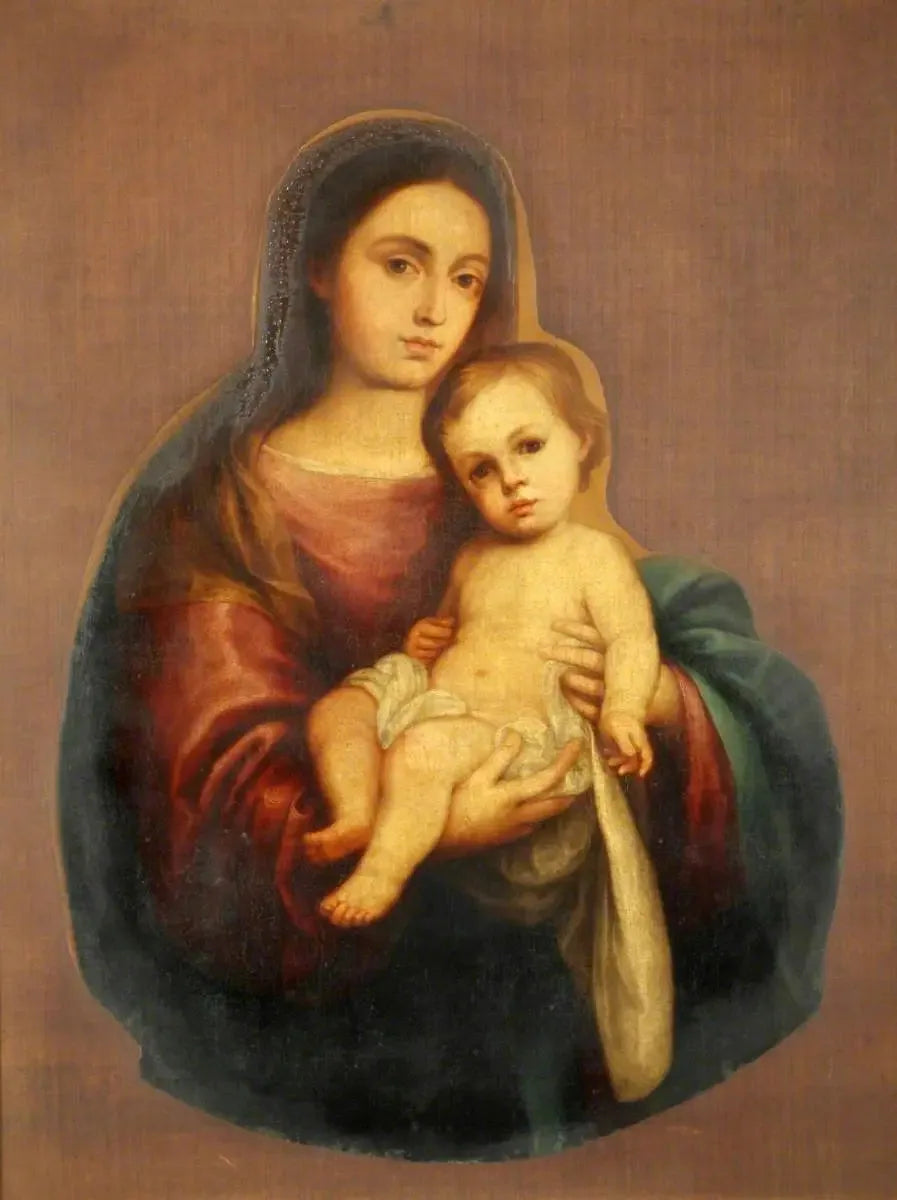 Virgin and Child in Glory - Bartolomé Esteban Murillo