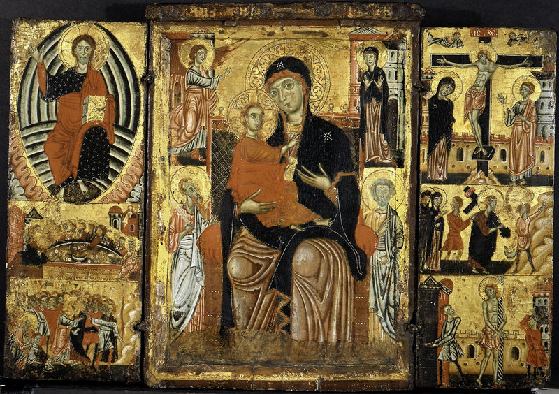 Virgin and Child in Majesty - Master of the Magdalen