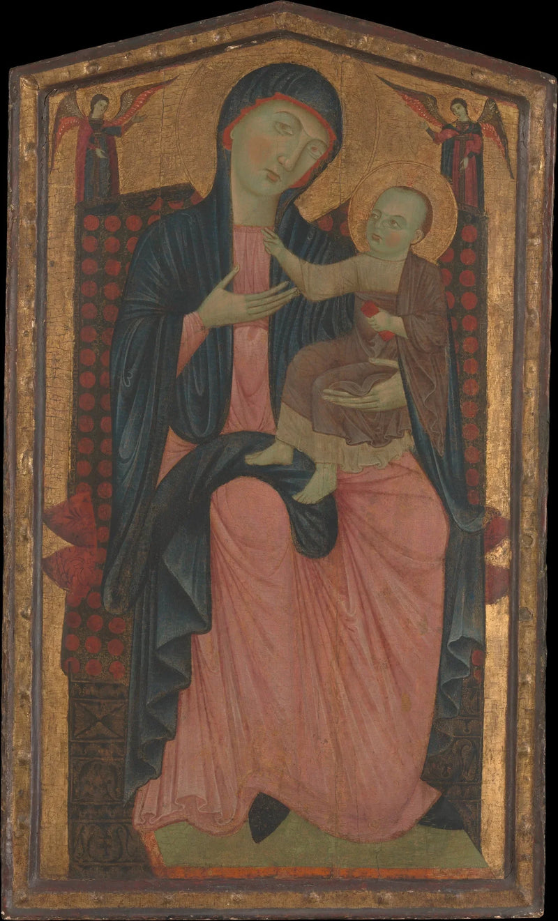 Virgin and Child in Majesty - Master of the Magdalen