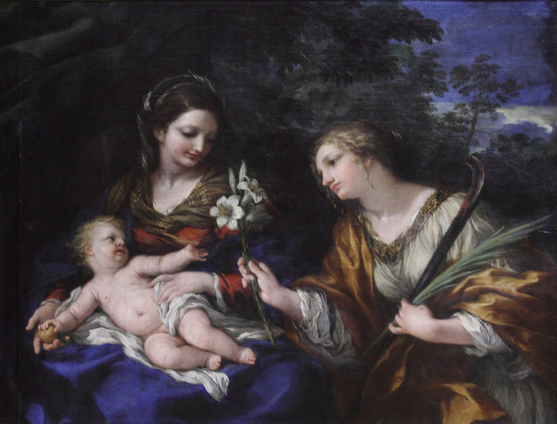 Virgin and Child with Saint Martina - Pietro da Cortona